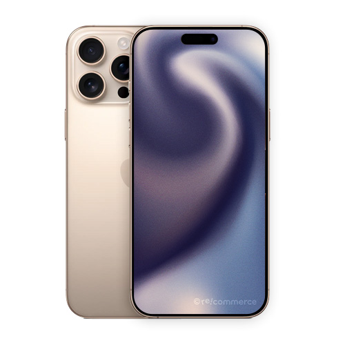 iPhone 16 Pro Max color oro, immagine del catalogo Evolution Level